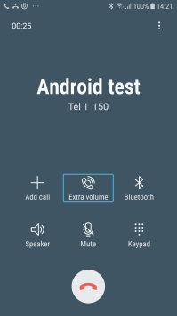 Image of call screen