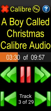 Synapptic - Audiobook Playback Screen