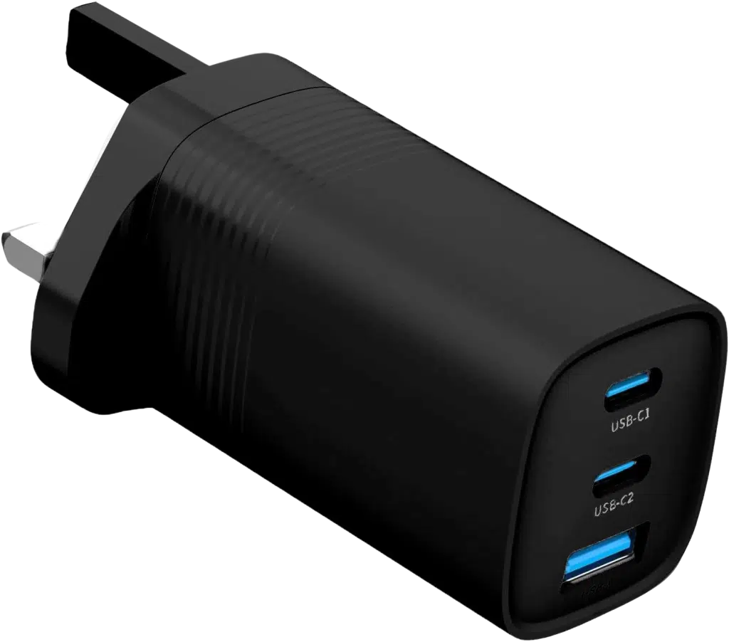 65W Fast Charger for phones and tablets