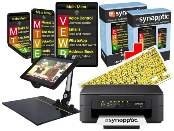 Image of a selection of Synapptic products