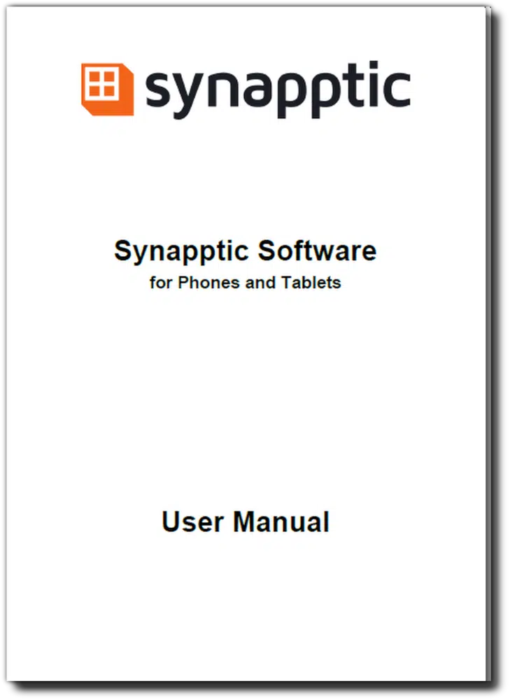 Image of front of the User Manual