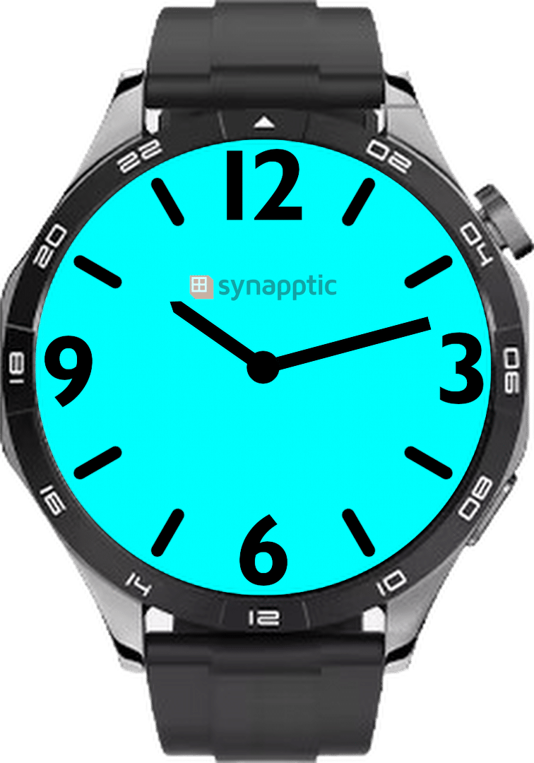 Clear Black Blue