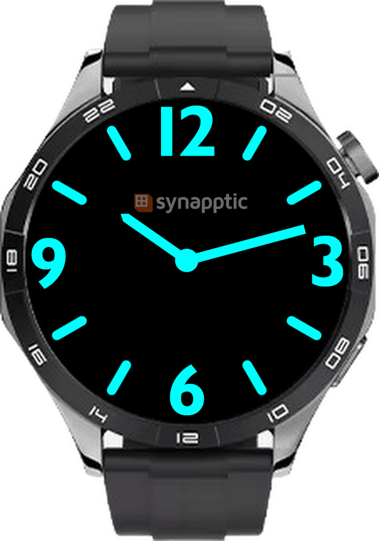 Clear Blue Black