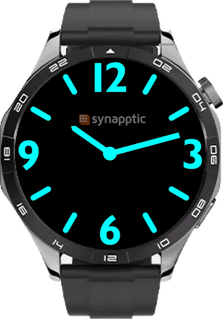 Clear Blue Black